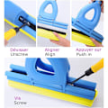 Miniatyrbilde 5 av 5: 2 stk. ， Task-hodet absorberende svamp, moppehode, kosteputer - Pakker med 2 svampputer, grå