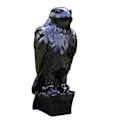 Miniatyrbillede 1 af 5: Malta Falcon Statue Prop Hjem Dekoration Håndlavet Harpiks Skulptur, Kontor Bogreol Ornament