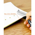 Miniatyrbilde 4 av 5: Enkel 6 mm hullmaskin - Robust hullmaskin for papir, kort og PVC, med perforeringskapasitet opptil 2 mm (20 ark)