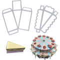 Miniatyrbilde 1 av 5: 2 stk. Scrapbooking-stanseskjæremal, stensiler, karbonstål-stanseskjæremal, DIY-dekorasjonsalbum, papir, kort, håndverk