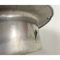Pikkukuva 5 / 5: Pyöreä ilmastin ruostumattomasta teräksestä valmistetulla ritilällä Pyöreä ritilä tuuletusaukko seinän poistoilmanvaihto 100mm 100mm