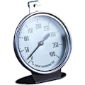 Miniatyrbild 1 av 4: Stor urtavla ugns termometer med svart indikator, speciell mätning matlagning termometer hängande eller stativ i ugn för hem kök
