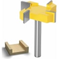 Miniatyrbillede 1 af 5: 8 mm Overfræser CNC Jordbær til at knuse CNC Spoilboard Planer T-hale