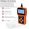 Miniatyrbilde 5 av 5: Profesjonelt bilanalyseverktøy, OBD batterilevetidstester, bilkode-leser, bildefektdetektor