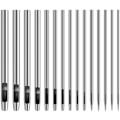 Miniatyrbilde 1 av 5: 15 stk. hul lærhull, hull hull hull hull hull hull verktøy for lærvarer for lærvarer for 0,5 mm-6 mm belteklokke armbånd