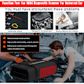 Miniatyrbillede 4 af 5: KONNWEI KDIAG Bildiagnoseinstrument Fuld System ABS Airbag Bremseklods Multifunktionel Diagnosescanner