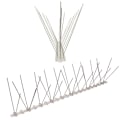 Miniatyrbilde 1 av 5: 1 meter anti-due pigger pigger 3 rader i polykarbonat - kvalitetsløsning for fuglekontroll