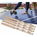 Miniatyrbillede 3 af 5: 10 HSS Stål Helicoid Bor HSS boreværktøj til rustfrit stål plast plast aluminium (4,5 mm)