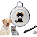 Miniatyrbild 1 av 5: Mini GPS Kattspårare - Vattentätt Halsband för Realtidsspårning av Katter & Hundar