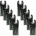 Miniatyrbild 1 av 5: 10 st multifunktionella sågbladstillbehör, 34 mm multifunktionella verktygsblad, universella multifunktionella oscillerande verktyg, såg universell för Fein Multimas