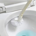 Pikkukuva 3 / 5: WC-harja Kannettava WC-harja Pitkä muovikahva Puhdistusharjat vahvalla dekontaminaatiolla Kylpyhuonetarvikkeet