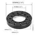 Miniatyrbild 3 av 5: Logitech G25/G27 70mm Racing Wheel Adapterplatta Set