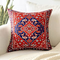 Miniatyrbillede 5 af 5: Bohemian stil pudebetræk 45 x 45cm firkantet dekorativt pudebetræk Eksotisk abstrakt retro sofa pudebetræk sofa sofa stue soveværelse udendørs ho