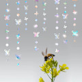 Miniatyrbild 1 av 5: Färgglad fjärilsdekorationssats Banner Flutter för bröllop Brudparty Förlovning Jubileum Alla hjärtans dag Möhippa Festdekoration Tillbehör