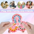 Miniatyrbild 2 av 5: 3PC 3D-pussel magisk kubformad leksak, roterande fingerspeedkubformad leksak för vuxna, praktisk spinner fidgetleksak, jul, födelsedag, nyårsgåva för barn A