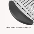 Miniatyrbillede 2 af 3: Kartoffel Crinkle Cutter, Rustfrit Stål Hakker Strip Cutter, Fransk Grøntsagshakker Frugt Slicer (Sort)