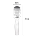 Miniatyrbillede 2 af 5: Wetdry Callus Remover W/catcher, Medicinsk-kvalitet Rustfrit Stål, Vaskbar | Fodfil, Fodskrubbe（hvid）