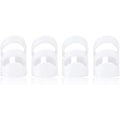 Miniatyrbild 1 av 5: Vit - 4-pack. Plektrum i plast för gitarr, ukulele och bas.