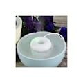 Miniatyrbild 3 av 5: Mini Portabel USB Luftfuktare Donut Form Atomiserande Luftfuktare för Bil, Resor, Hem, Kontor (Vit)