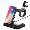 Miniatyrbilde 3 av 4: F16 Vertikal Trådløs Lader - Passer for Apple Watch Øretelefon Mobil Trådløs Lading Rask Lading 3-i-1