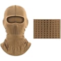 Miniatyrbilde 3 av 4: Skimaske Full Face Skjerf Sykling Full Face Dekk Balaclava Vinter Hals Hode Varmer Motorsykkel Fiske Hjelm Linje(brun)