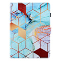 Miniatyrbild 1 av 5: Ipad Pro 11\" 2021 (3:e generationen) Fodral Auto Sleep/Wake Swivel Multi-Angle Viewing Sheath Stativ - Patchwork