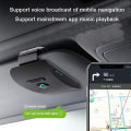 Pikkukuva 4 / 5: Bluetooth-auton sarja SP09 Langaton Bluetooth-kaiutin Handsfree-auton sarja Auringonlippakiinnikekaiutin