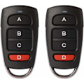 Miniatyrbillede 3 af 5: Parti med 2 Universal Garageport Kloning FOB Nøglering 433 MHz 4 Kloningsknap til Garageport Elektrisk Dør osv.