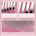 Miniatyrbillede 2 af 3: 17 Key Professionel Tommelfingerklaver Transparent Sakura Keyboard Instrument
