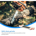 Pikkukuva 2 / 5: Yhteensopiva Stihl-moottorisahojen kanssa, 3/8 p, helppo STIHL 2 in 1 4.0 mm moottorisahan ketju 4.0 mm