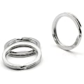 Pikkukuva 1 / 5: 30 mm Ø avaimenperärenkaat, litteä malli, 2,5 mm leveä, nikkelikarkaistu teräs [25 kpl]