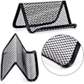 Miniatyrbillede 5 af 5: Kortholder til besøgende gæster, bærere af vejledning, holdere af sort mesh, besøgsholdere af metalmesh.