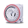 Miniatyrbilde 1 av 5: ClockMechanical Timer 250V Timer Påminnelse 15 Minutter 24 Timer Kjøkken Nedtelling Energibesparende Kontroller Industriell Timer Bryter