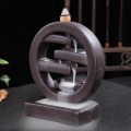 Miniatyrbillede 3 af 5: Hjemmeindretning Censer, Groft Sort Potte Censer, Livsstil Røgelse Brænder, Passer Kun Til Røgelse Tårn