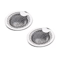 Miniatyrbild 1 av 4: Set med 2 Köksho Strainer Anti-Clog Rostfritt Stål Köksho Avlopp (S)