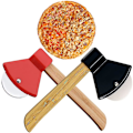 Miniatyrbilde 1 av 5: Pizzakutter Pizzakutter Pizzakutter i Rustfritt Stål