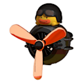 Miniatyrbild 1 av 5: Bil Luftfräschare Luftventilfäste Roterande Propeller Cartoon Anka Kanin Pilot Clip Typ Mini Bil Aromaterapi Diffuser Luftutlopp