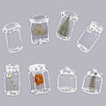 Miniatyrbillede 1 af 5: 20 stk. Blomsterbogmærke, (Almindelig flaske) Transparent Blomsterbogmærke Transparent Tørret Blomsterbogmærker Tørret Blomsterbogmærke til Hjem DIY Læsning Al