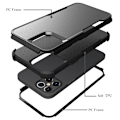 Miniatyrbillede 2 af 5: iPhone 15 Pro MAX (kun) Commuter Series Etui Sort, slank og robust, lommevenlig, med portbeskyttelse