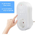 Miniatyrbillede 4 af 5: Stikkontakt til digital WiFi 16 A termostat med Tuya applikation, stemmestyring, temperaturregulator 5 + 1 + 1, seks perioder og varme og køl