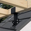 Miniatyrbild 5 av 5: Stöd för takbalk för pergola, pergolastöd justerbart upp till 180 grader, pergolaförstärkare i rostfritt stål för pergola-berså