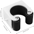 Miniatyrbilde 4 av 4: Sykkelparkeringsspenne Sykkelstativ Oppbevaringsklips Terrengsykkel Parkeringsspenne Oppbevaringsstativ for Sykkel Veggfester 2 stk