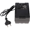 Miniatyrbilde 1 av 4: Puttine omformer, spenningstransformator 300W AC 220V reiseadapter til 110V for bærbare datamaskiner, kameraer (europeisk kontakt)