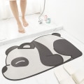 Pikkukuva 2 / 3: Sarjakuva wc-oven liukumaton matto 50*80CM kotitalous kylpyhuoneen sisäänkäynti vedenimevä matto wc jättiläinen panda nopeasti kuivuva tyyny
