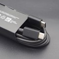Miniatyrbilde 1 av 3: Svart Samsung-kabel USB C til USB C, lengde 1 m, Ultra Fast Charge 45 W