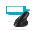 Miniatyrbild 1 av 3: 1 st ergonomisk vertikal optisk mus för Windows och Mac OS, trådbunden, 1,46 meter USB-kabel, 1600 DPI, 5 knappar - Svart
