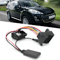 Miniatyrbilde 2 av 5: Bil Bluetooth 5.0 AUX-IN Kabel Audio Adapter Passer for Citroen C2/ C3/ C4/ C5/ C6 med Mikrofon
