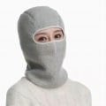 Miniatyrbillede 1 af 5: 1 stk. sæt vinter ski balaclava sne vindafvisende koldt vejr balaclava til mænd og kvinder (grå)