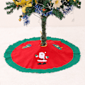 Miniatyrbillede 2 af 5: 90cm Rund Juletræ Gavemåtte Skørt Base Gulvbetræk Julepynt (Julemanden)