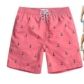 Miniatyrbild 5 av 5: Badbyxor för män M Badshorts för strandsemester Snabbtorkande för poolbad